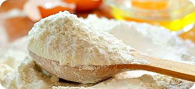 Maize Flour on Sppon