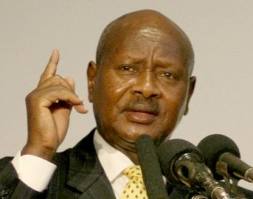 Yoweri Kaguta Museveni , President of the Republic of Uganda