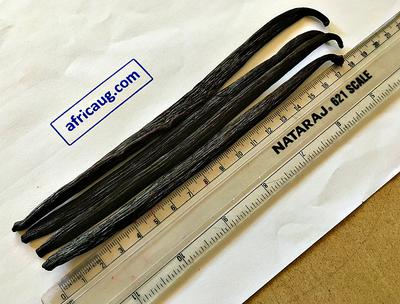 Grade A Uganda Vanilla Beans 17-19cm 