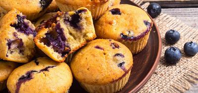 Blueberry Vanilla Muffins 