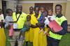 Jonathan Mugerwa Visiting inmates' children in Uganda Women Prisons 