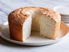 Lemon vanilla angel food cake 