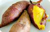 Cooked Sweet Potato on Plate