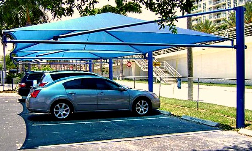 Car Parking Shade in Africa