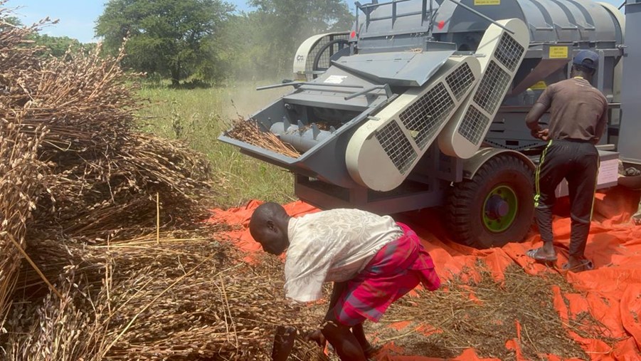 UGP Thresher in Karamoja