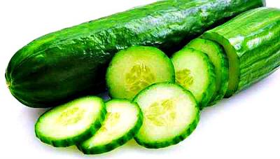 Cucumber Vegetables Sliced 
