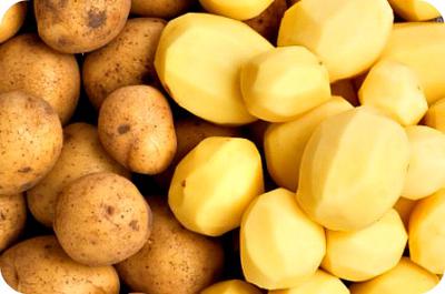 Peeled and Un-peeled Irish Potatoes in Uganda