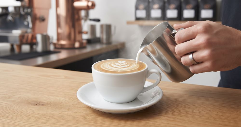 Cappuccino with Uganda Arabica Coffee