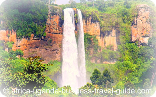 Sipi Falls on Mount Elgon