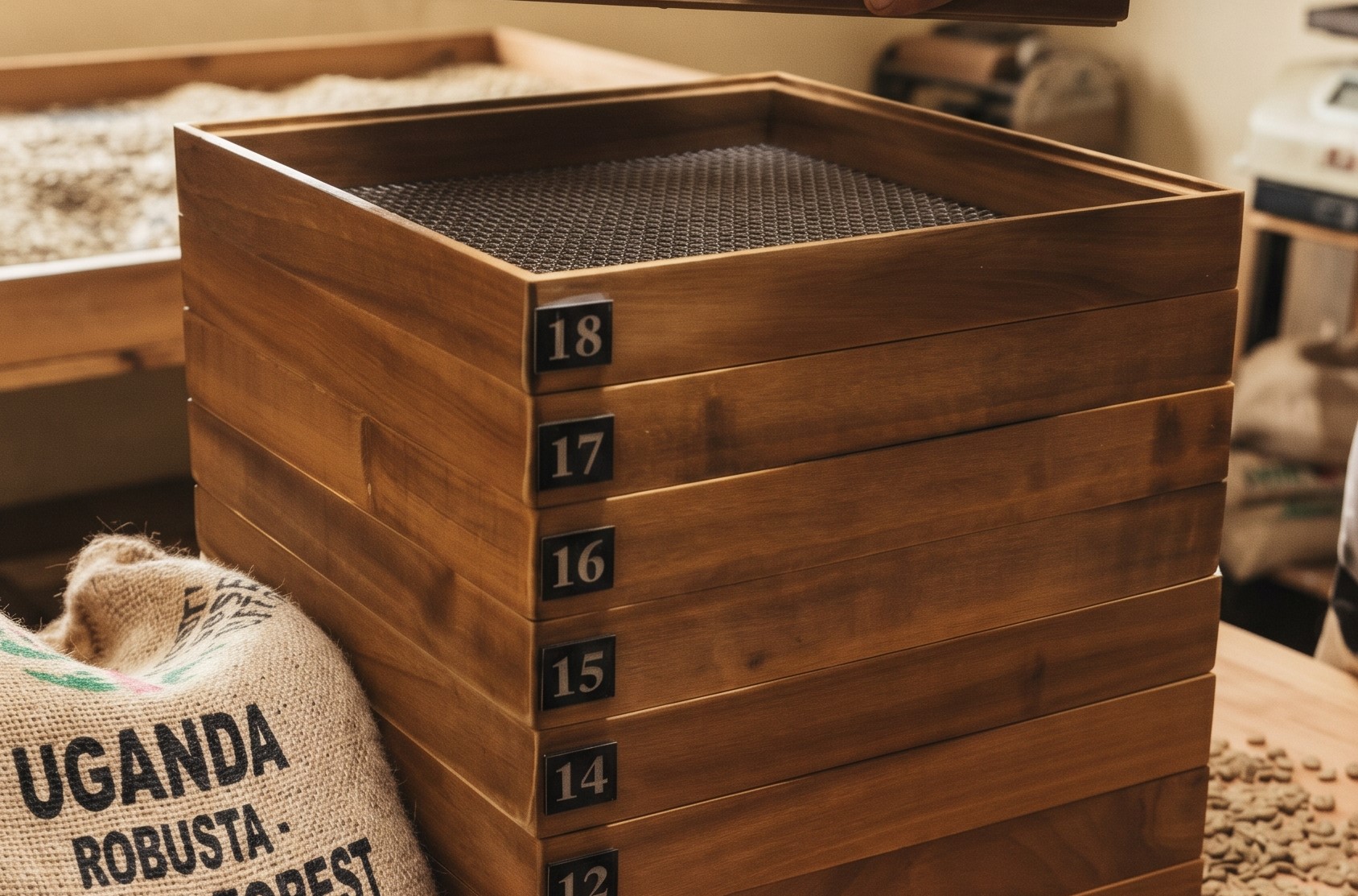robusta coffee grading 